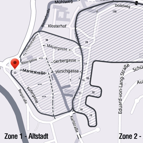Jahresparkticket Zone 1 „Altstadt Tiefgarage Krone“ Gallery 3