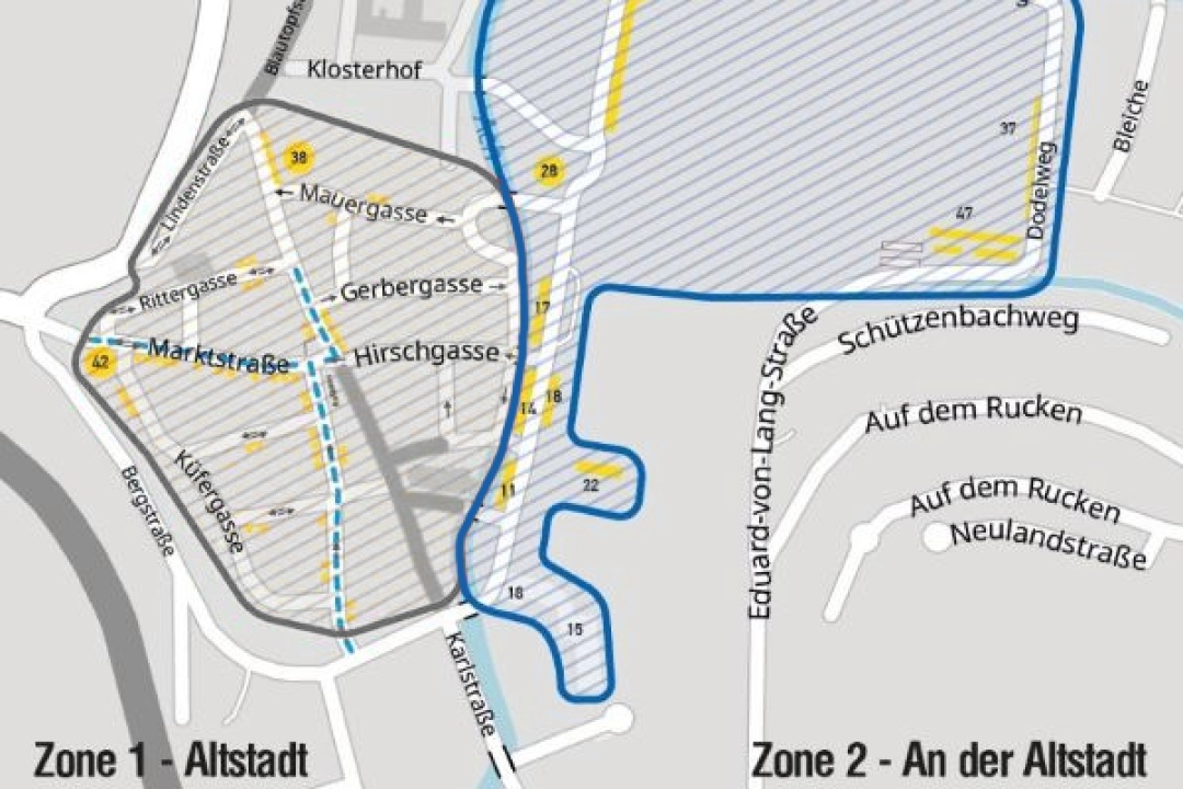 Bild für Jahresparkticket Zone 2 „An der Altstadt“