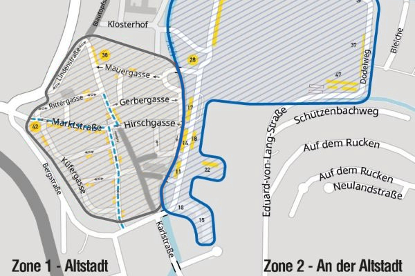 Jahresparkticket Zone 2 „An der Altstadt“